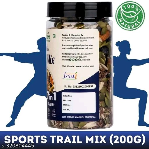 Nutritoz 7 in 1 Sports Trail Mix 200 gms - Image 3